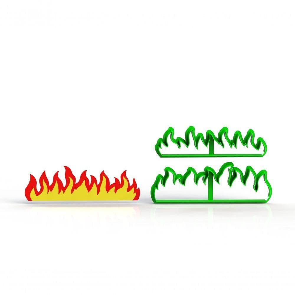 Cortador Bombeiro Fogo Modular Mod 2 Tamanho 5cm