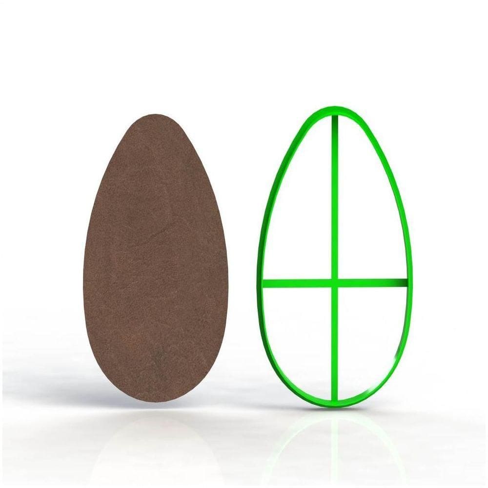 Cortador Ovos De Páscoa (Placa) Tamanho 14 Cm