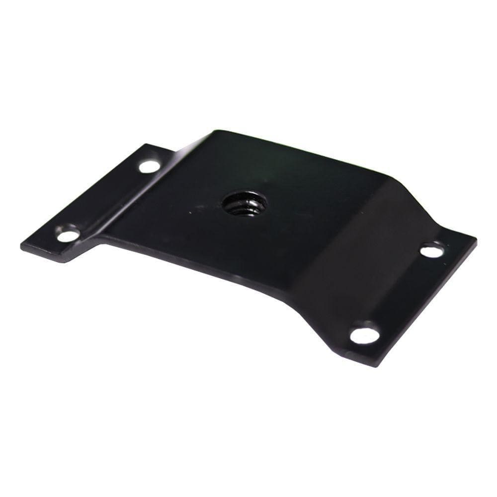 Kit 18 Chapinhas Elevada Fixação Pés Palito Rosca 5/16 Preto