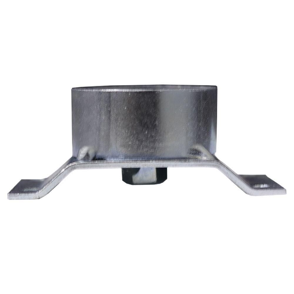 Kit 10 Chapinhas Elevada Com Tubo Pés Palito 5/16 Zincada