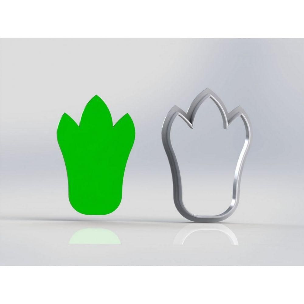 Cortador Patinha De Dinossauro Tamanho 5 Cm