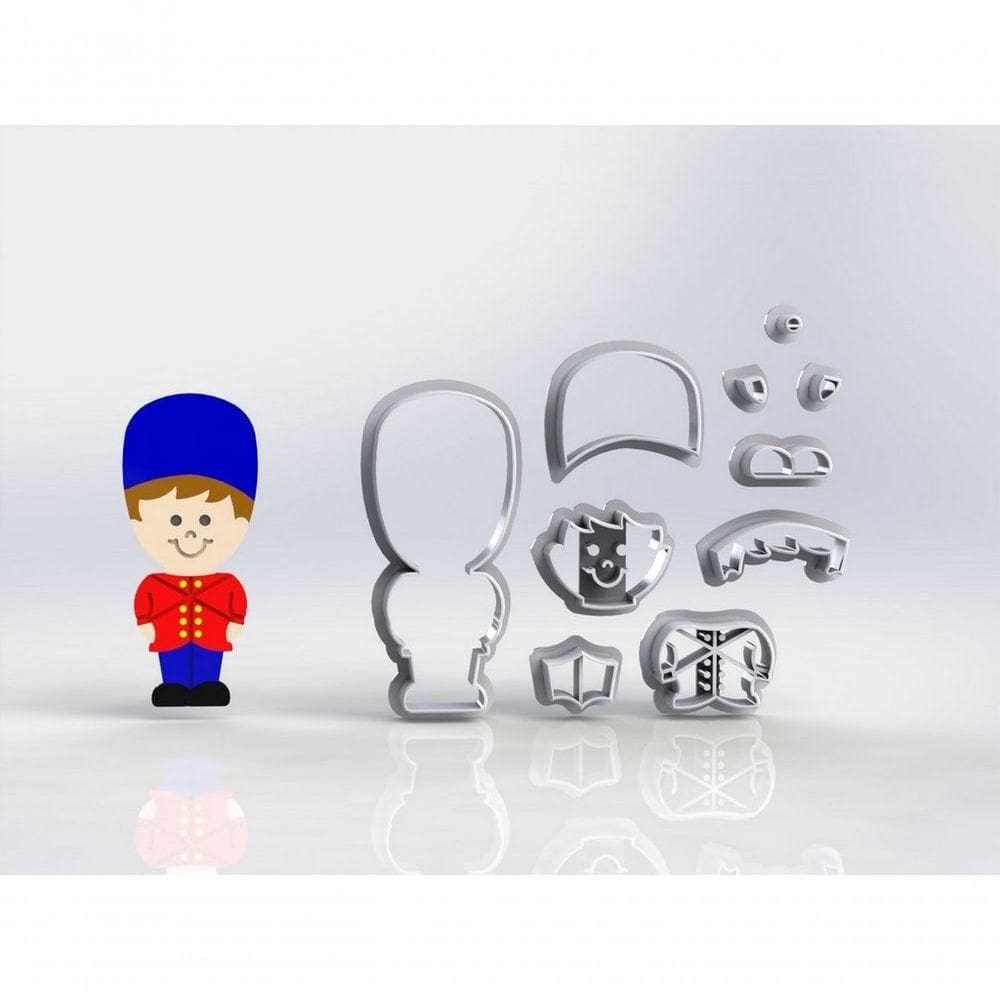 Cortador Soldadinho De Chumbo Modular Tamanho 6 Cm