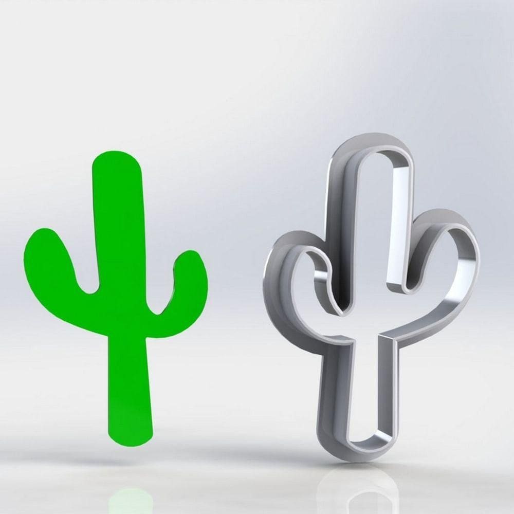 Cortador Cactus Mod 02 Tamanho 5cm