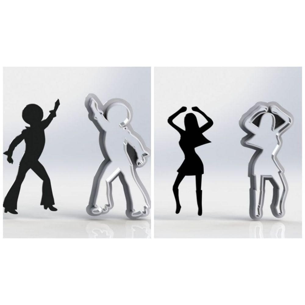 Cortador Kit Dançarinas Tamanho 6cm