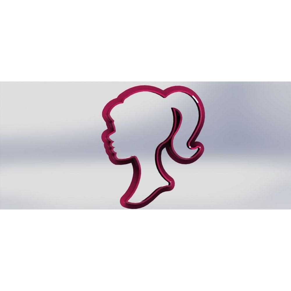 Cortador Barbie Tamanho 5cm