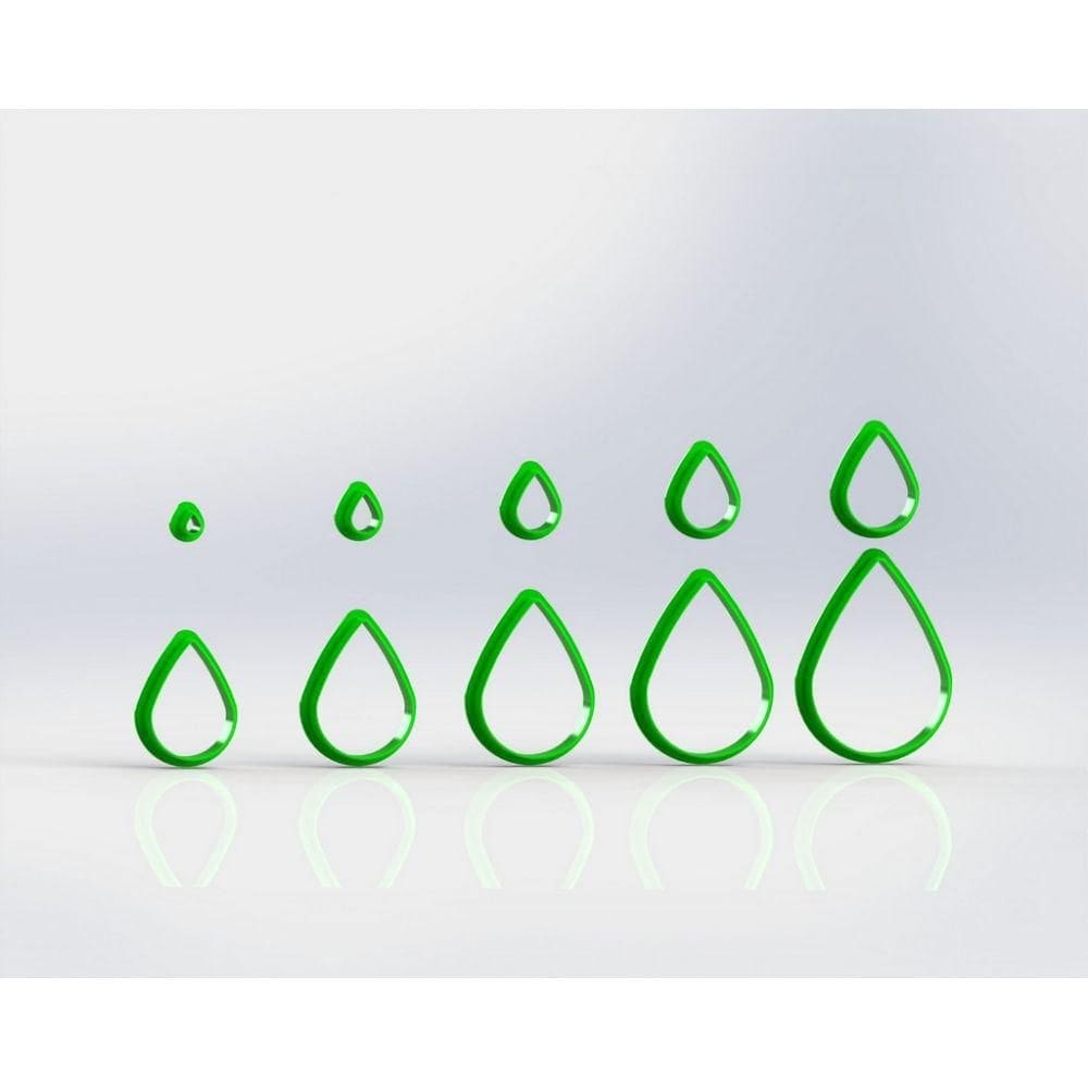 Cortador Polymer Clay (mod 4) Tamanho Kit