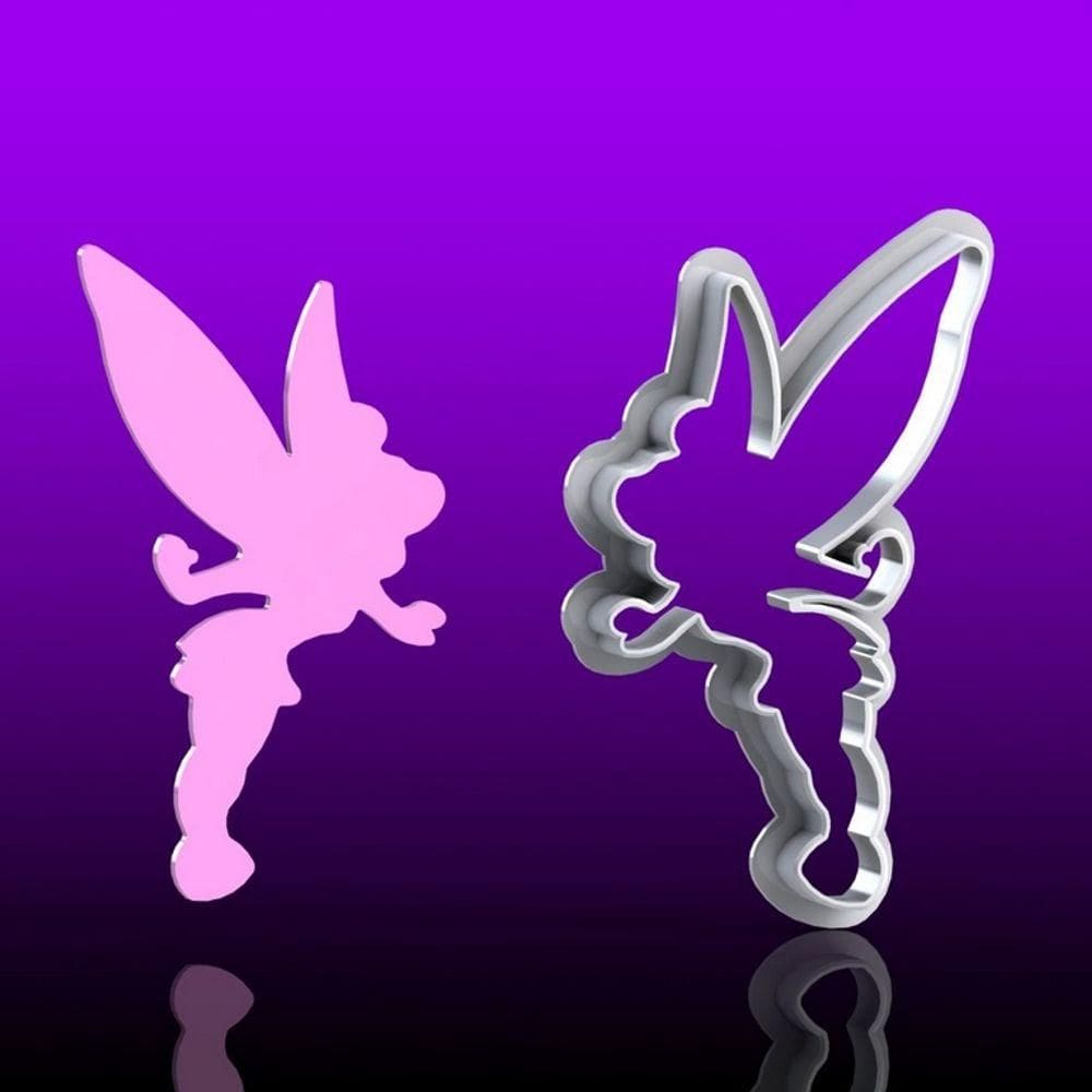 Cortador Fada Sininho 5cm Tamanho 5cm