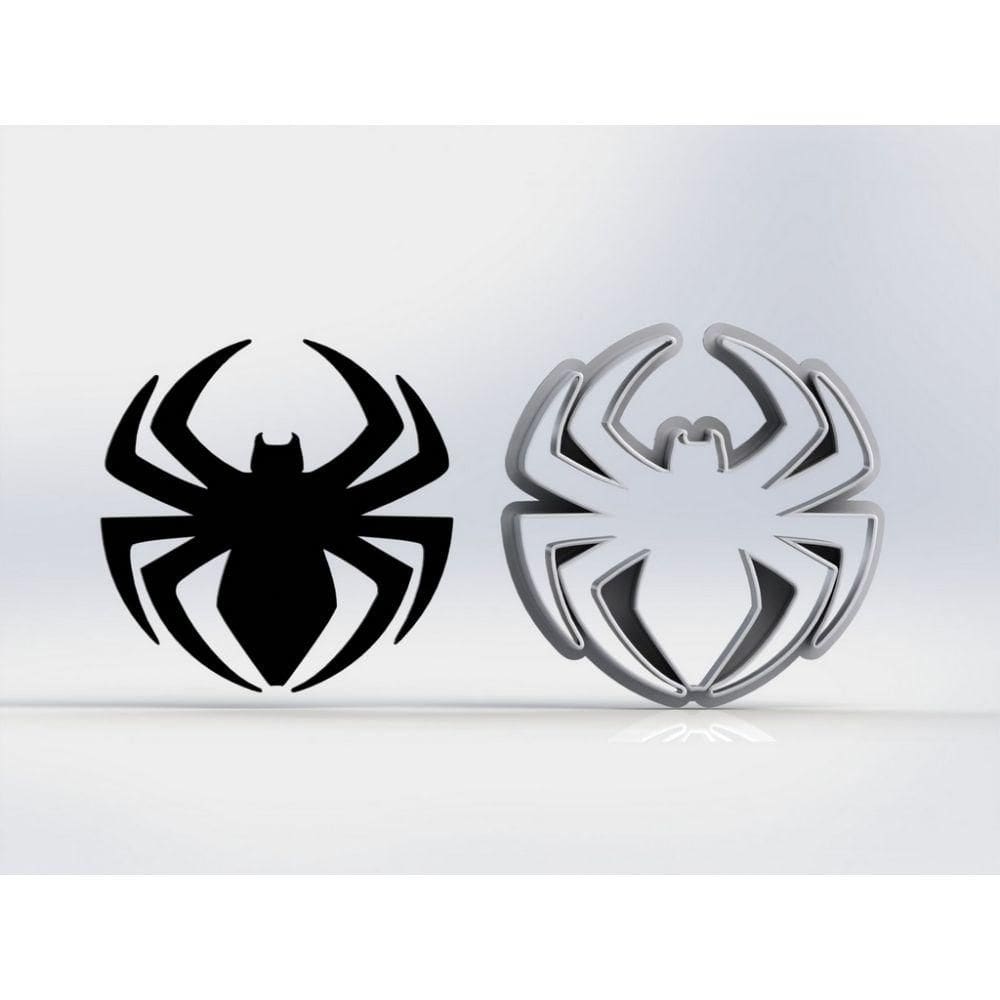 Cortador Kit Homem Aranha com 2 Modelos Tamanho 6cm