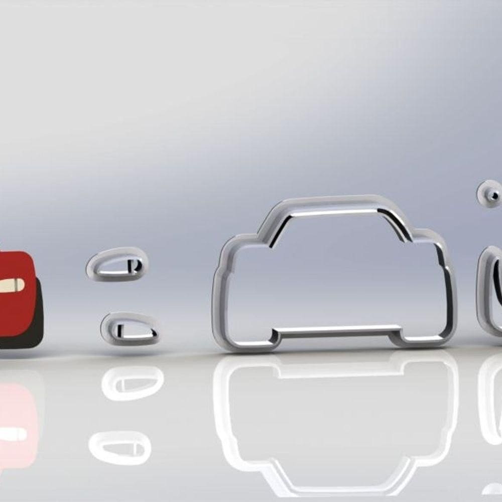 Cortador Carros Macqueen Modular Tamanho 5cm