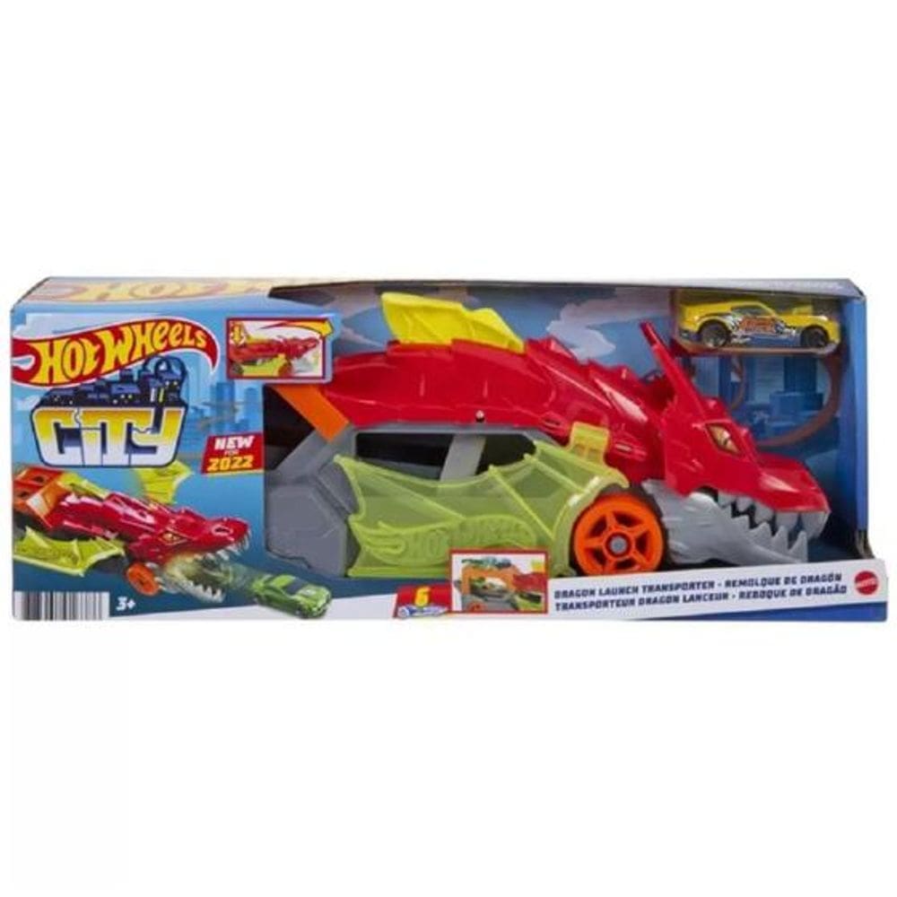 Hot Wheels City Reboque do Dragão GTK42 - Mattel