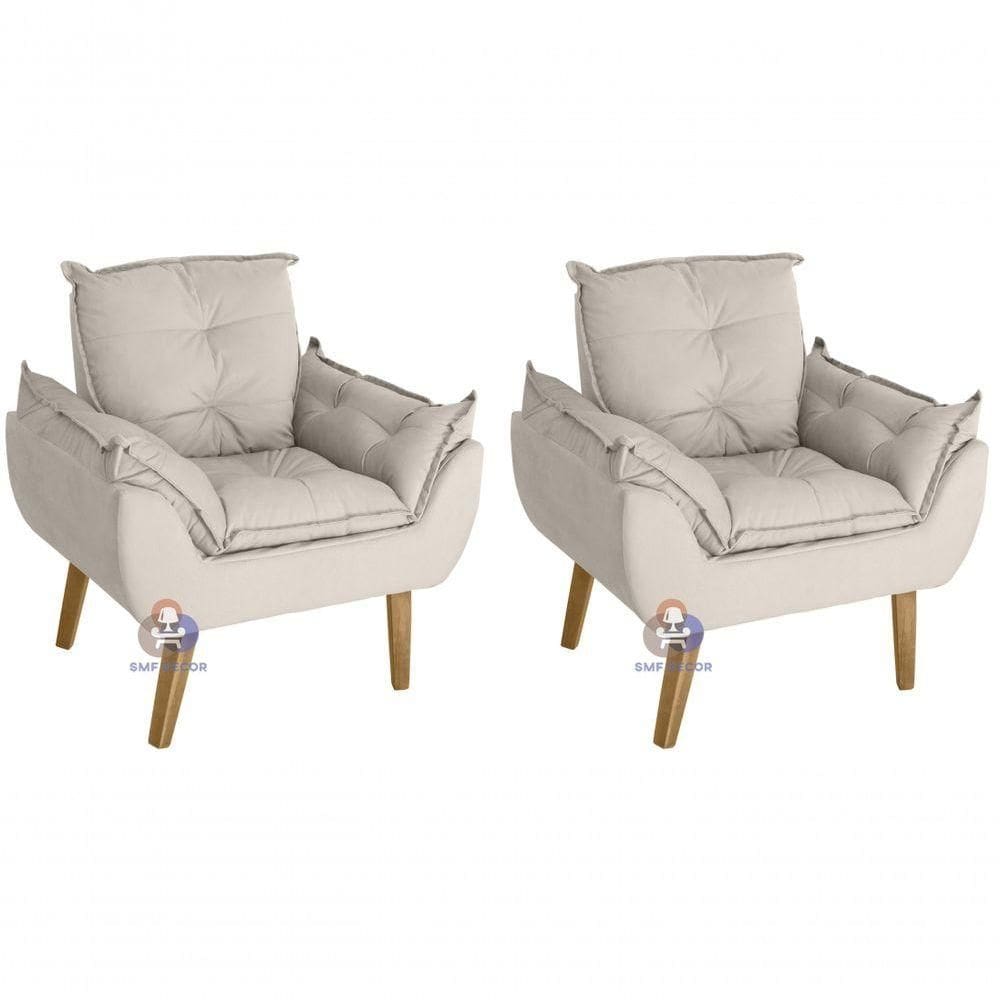 02 Poltrona Opala Bege Su Decor