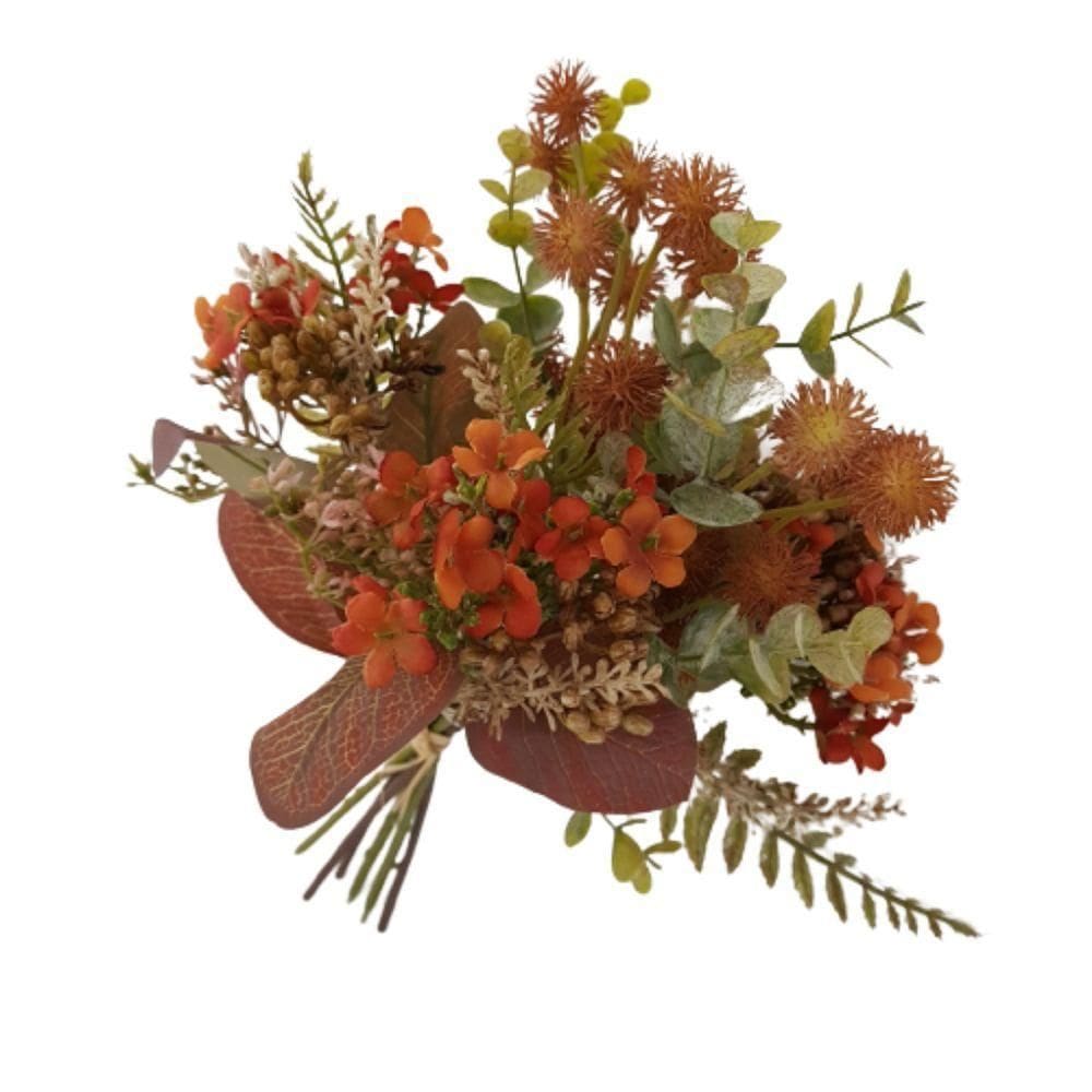 Flor Artificial Buquê 6 Ramos 30cm