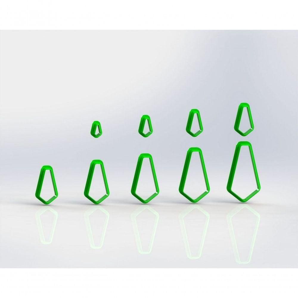 Cortador Polymer Clay (mod 25) Tamanho Kit