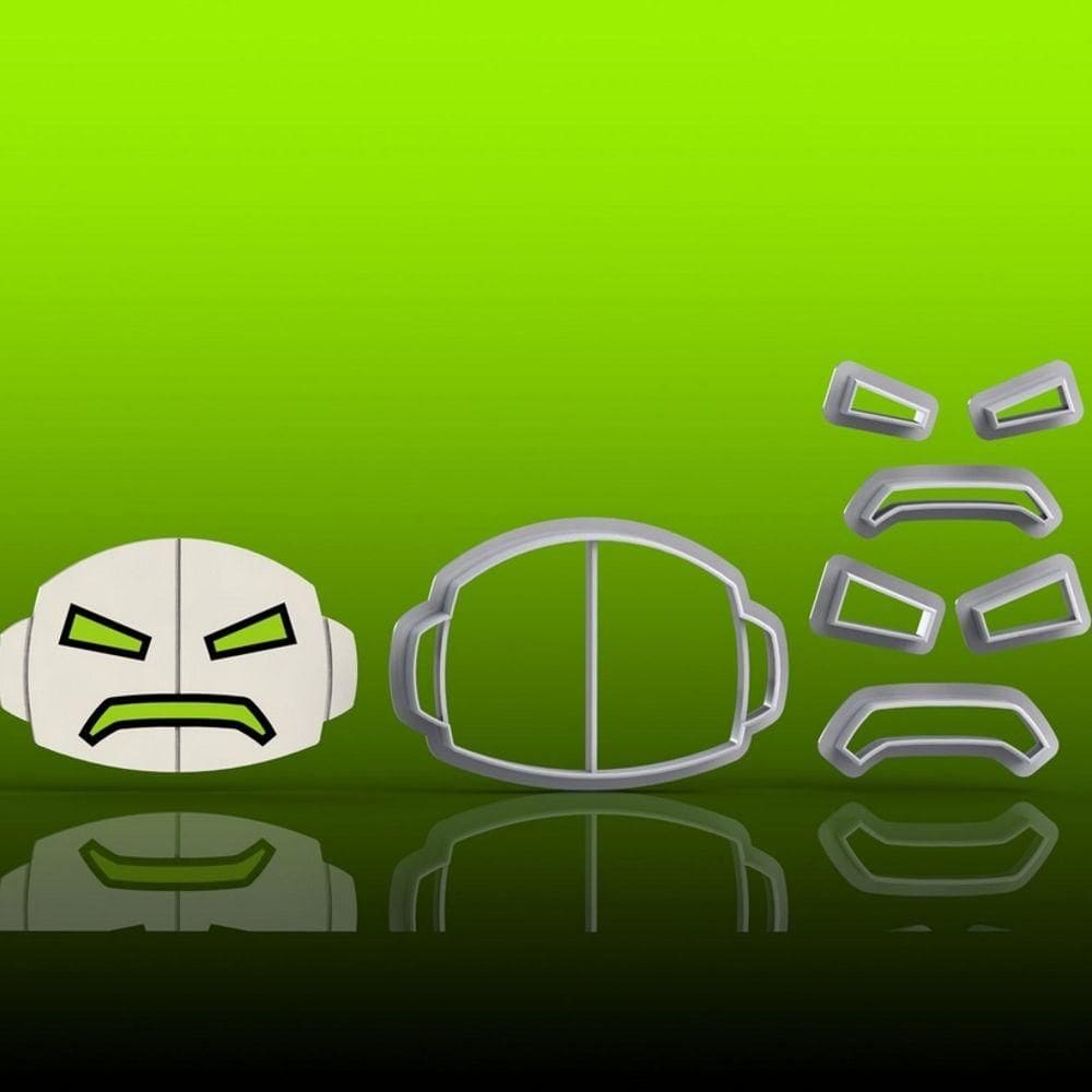Cortador Ben 10 Eco Eco (echo Echo) Modular Tamanho 6cm