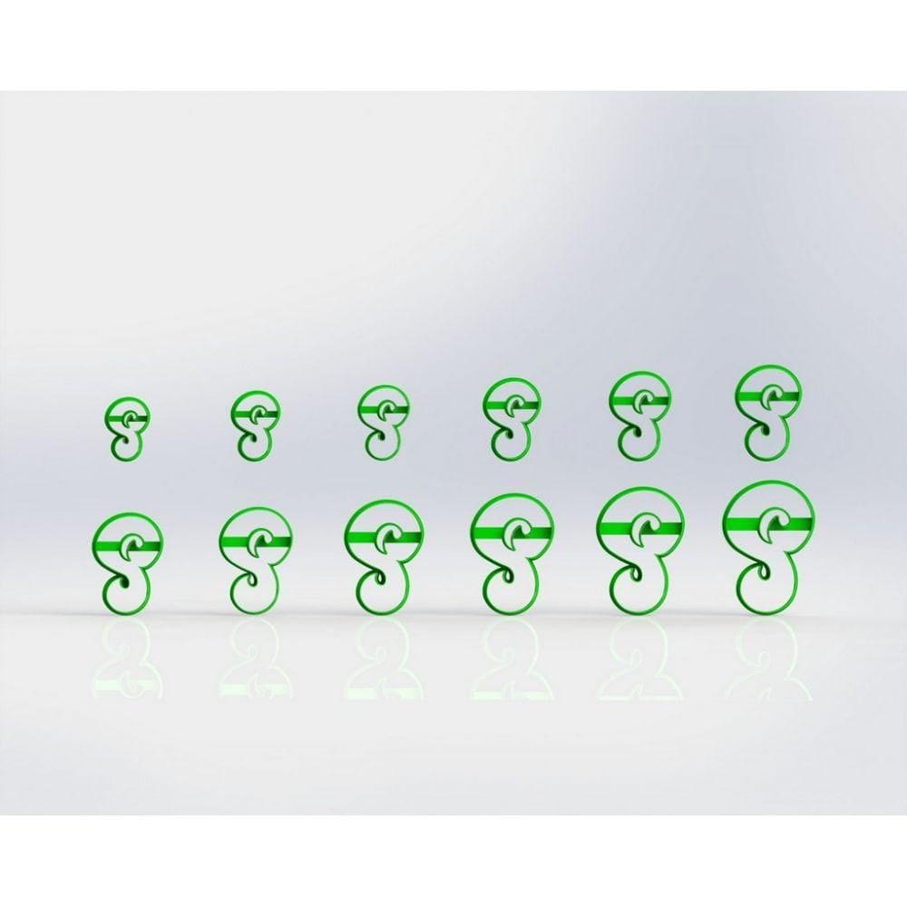 Cortador Polymer Clay Mod 39 Tamanho 6,5 Cm