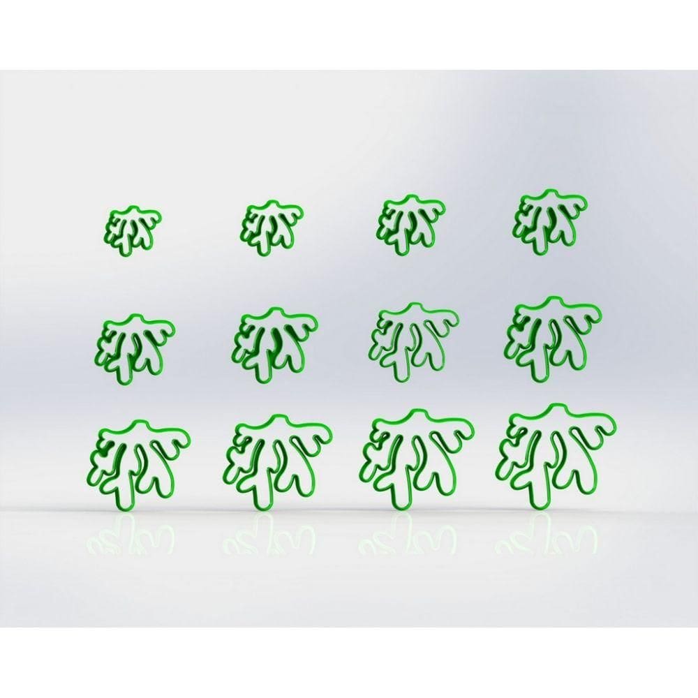 Cortador Polymer Clay (alga) Mod 36 Tamanho 7,5 Cm