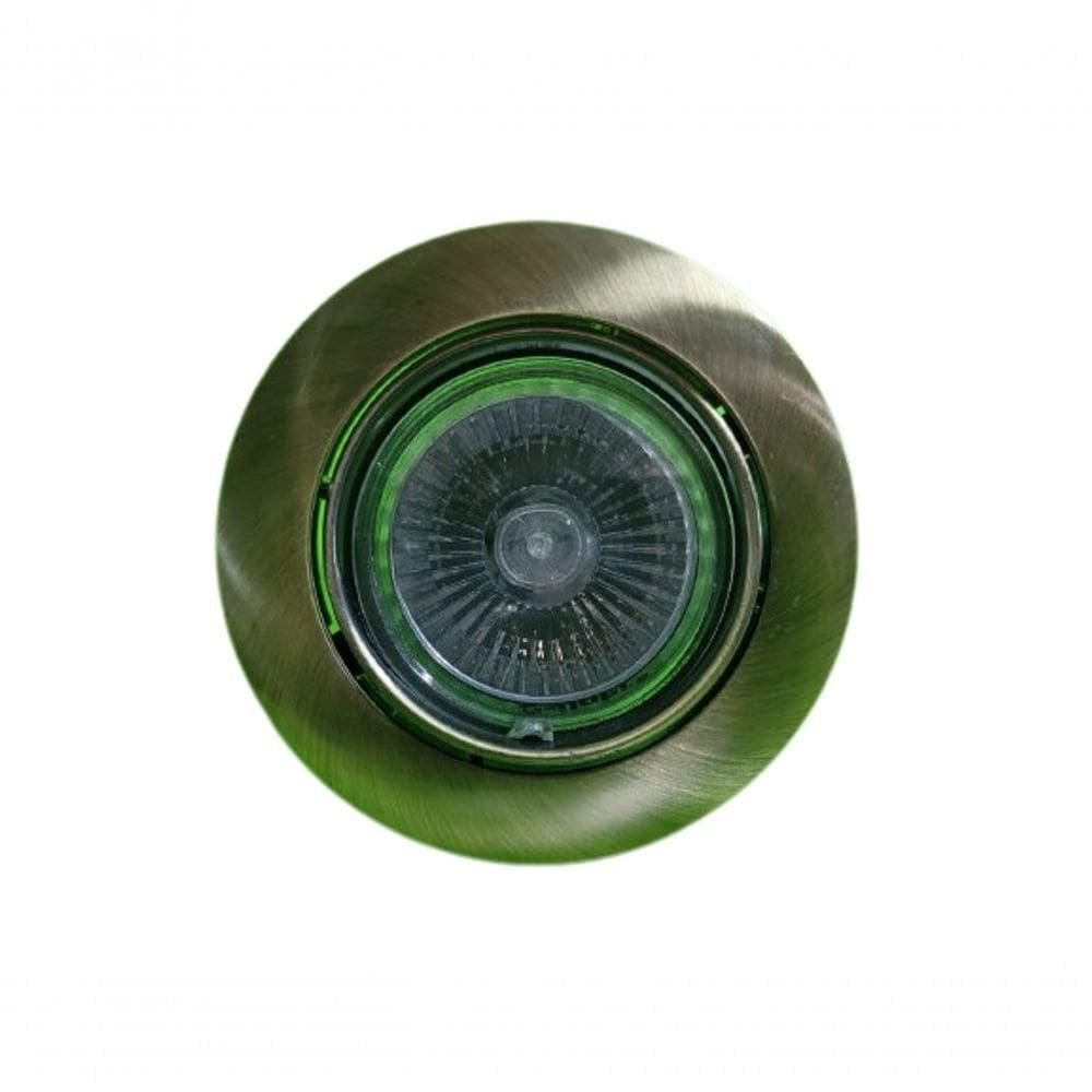 Spot Embutir Movel Redondo Com Lampada Led Produto Ouro Velho Da Lâmpada Branco Quente