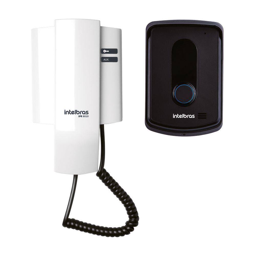 Kit Porteiro Eletrônico Residencial Ipr 8010 Intelbras | Interfone Completo