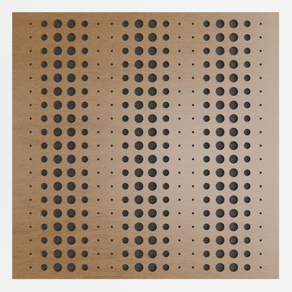 Painel Acústico Absorvedor Decorativo 60x60mm Maestra Freijó