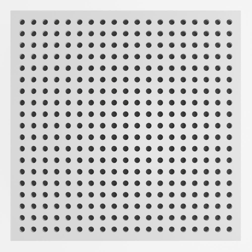 Painel Acústico Absorvedor Decorativo 60x60mm Maestra Branco
