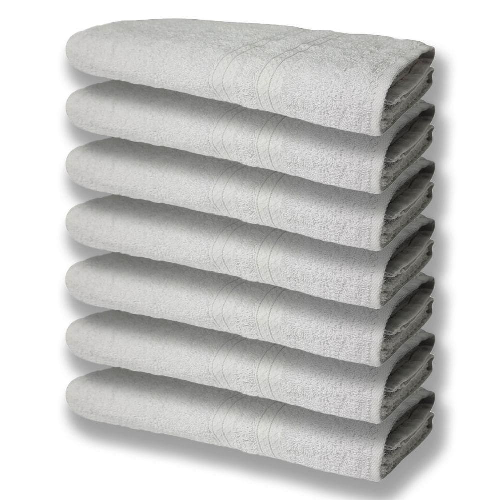 7 Toalhas Grande Super Felpudas E Grossa 80x150 Branco