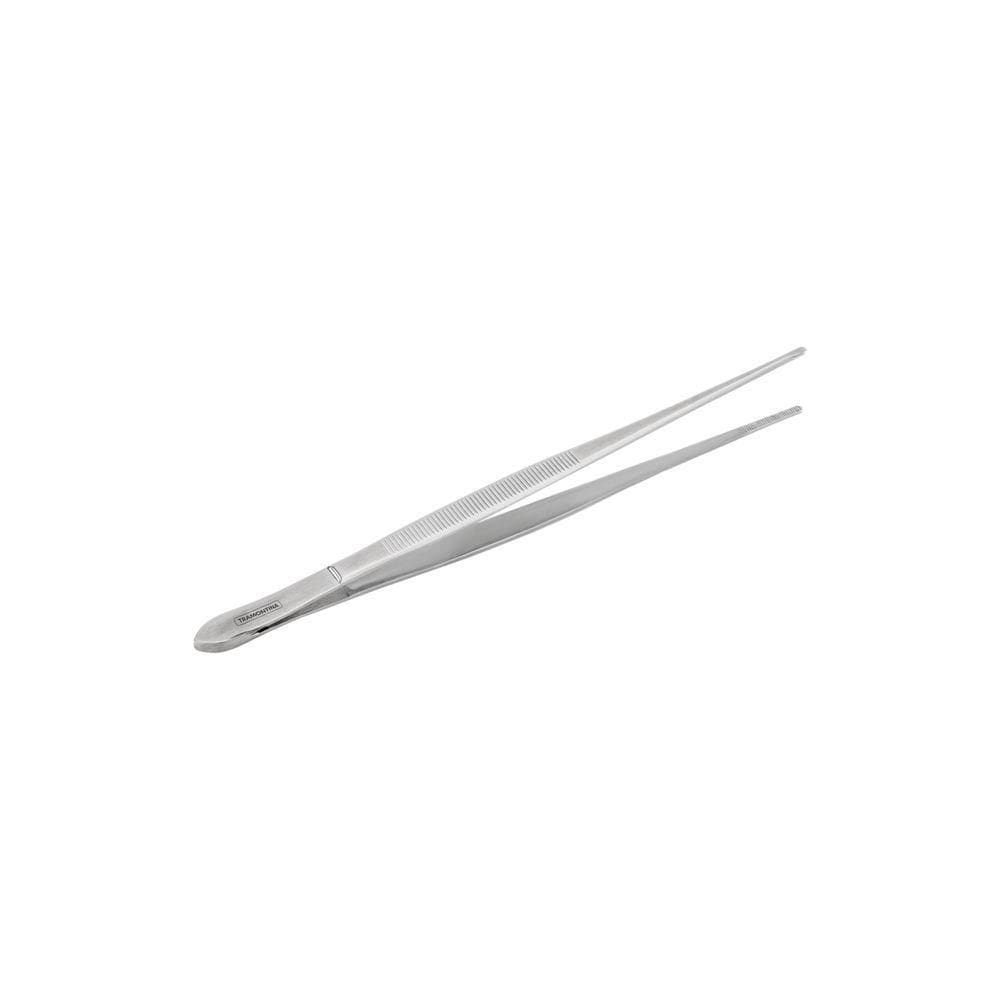 Pinça Para Decoração E Guarnições Tramontina Em Aço Inox 24 Cm