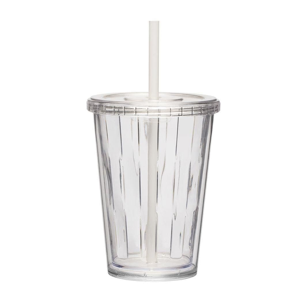 Kit Jogo De Copos 08 Peças Multiuso 670ml Filmes Series Top Cor:transparente