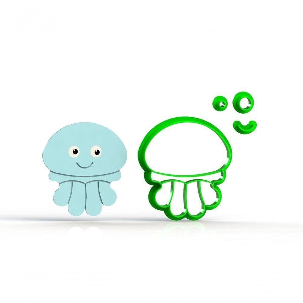 Cortador Fundo Do Mar - Agua Viva Tamanho 7 Cm