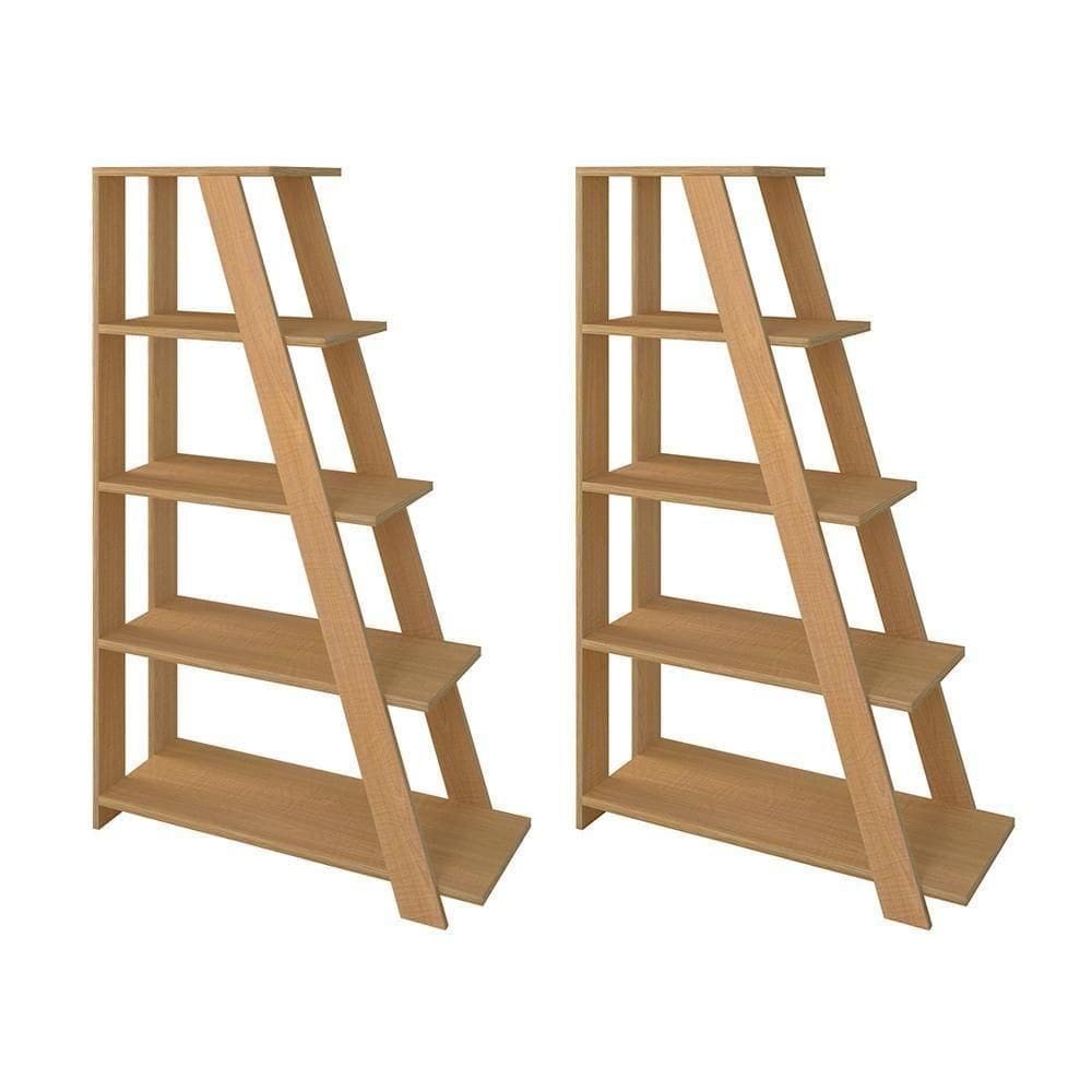 Jogo De Estantes Bronwich Freijó