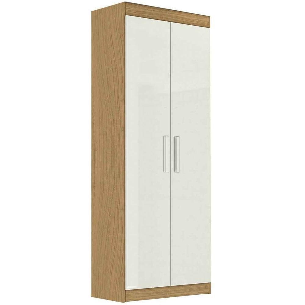Armário Multiuso 2 Portas 4 Prateleiras Atacama/off White