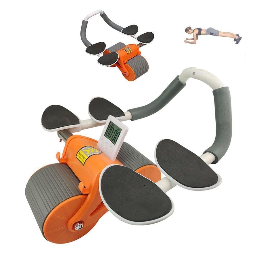 Rolo Abdominal Roda Exercicio Musculaçao Lombar Braço Abdomen Costas Academia Treino Atividade