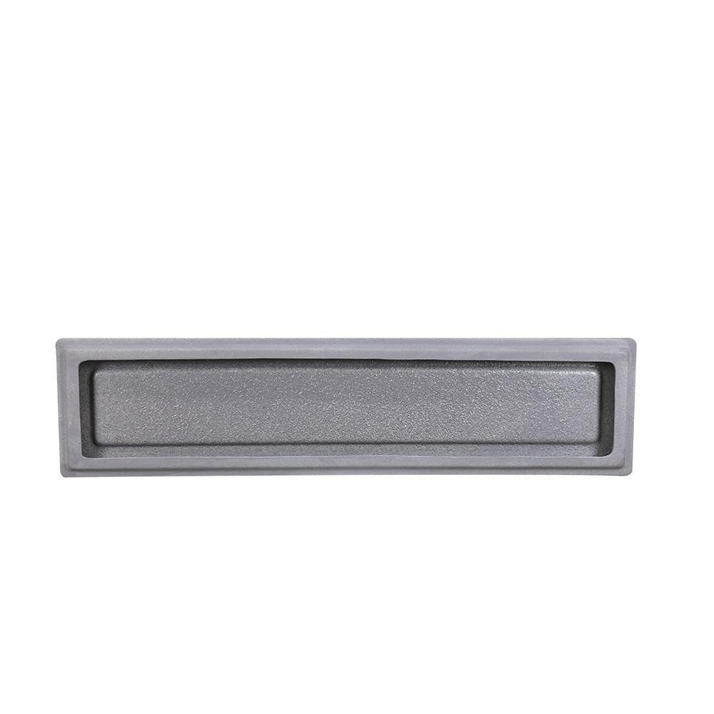 Prato Cubo 80 X 4 Cm Cor 19 - Antique Cimento