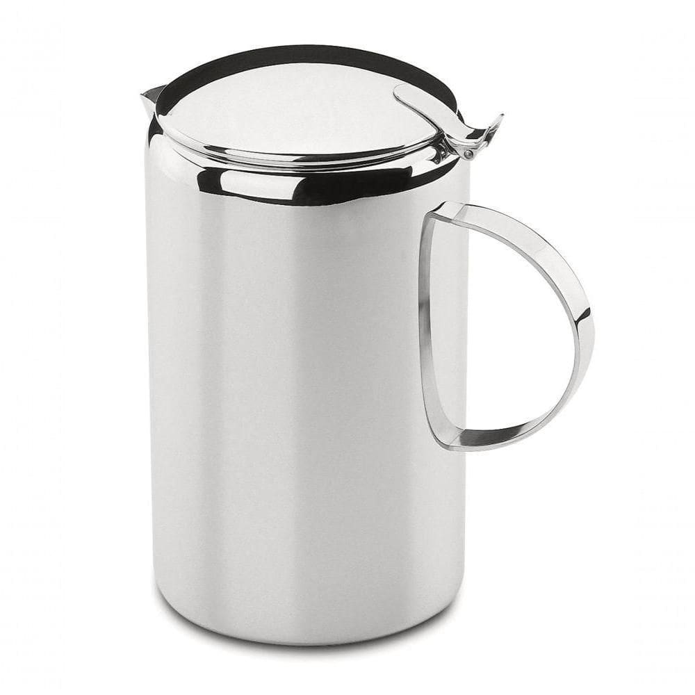 Jarra De Suco Inox 1,8 Litros Com Tampa água Bebidas Servir Mesa Posta Chá Café Bar Garrafa