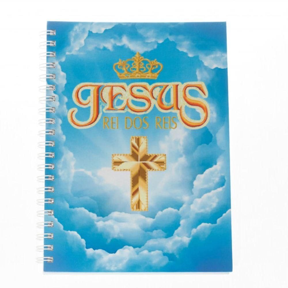 Caderno De Anotações - Coleção Religião - Capa Dura Capa/modelo Jesus, Rei Dos Reis