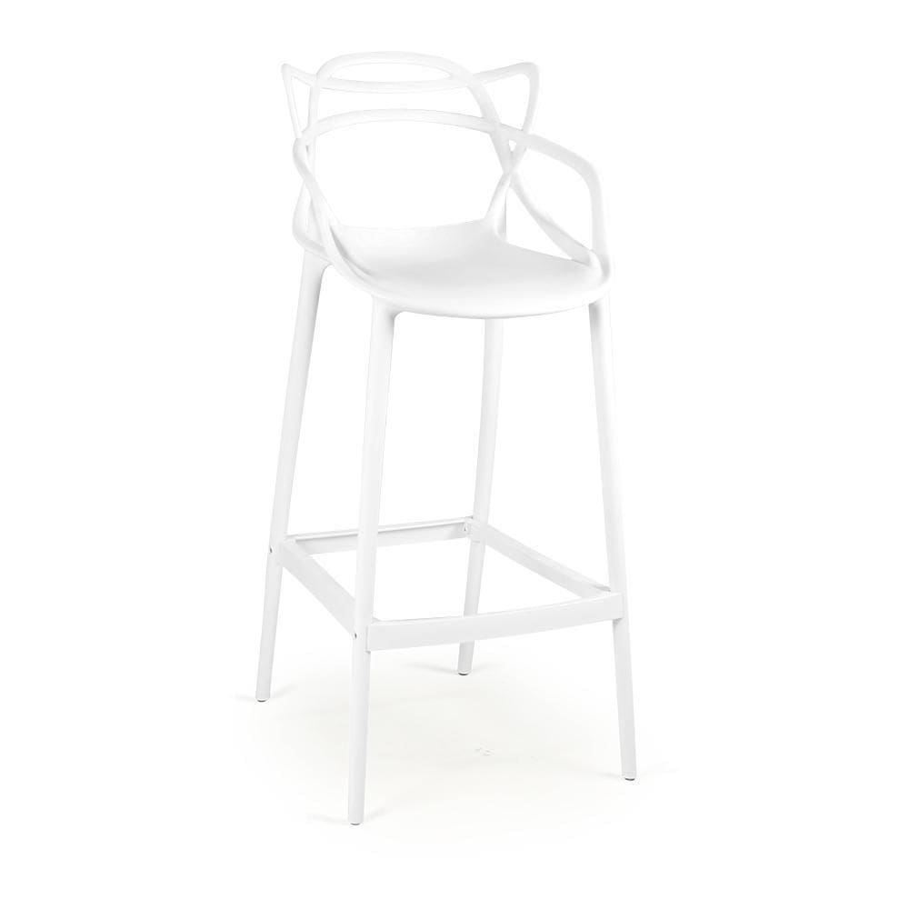 Banqueta Alta Allegra Design Cozinha/Bancada - Branco