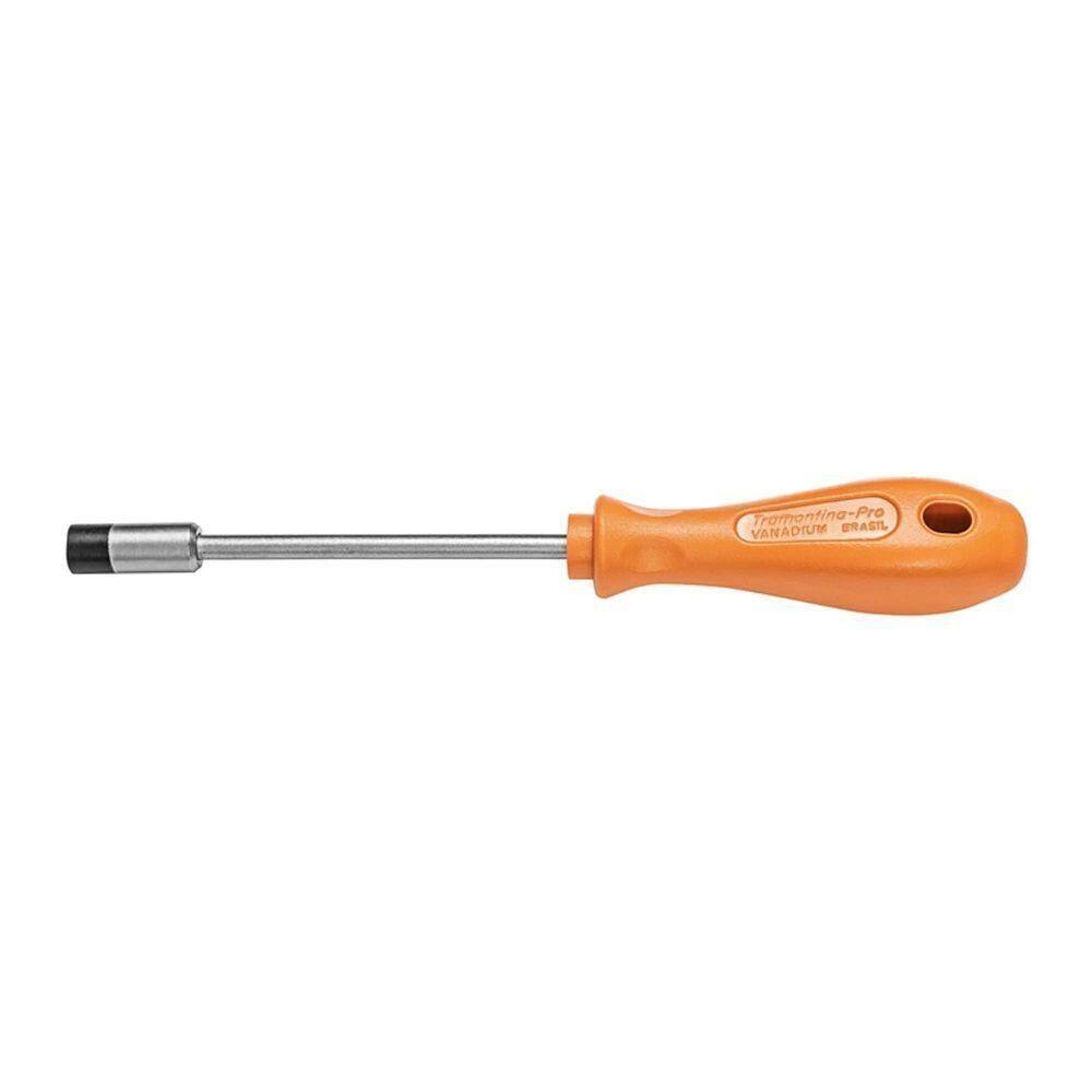 Chave De Fenda Canhão Em Aço Cromo Vanádio 5/16" X 125 Mm Tramontina Pro Tramontina