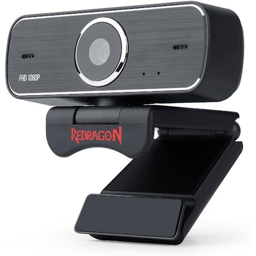Câmera Webcam Redragon Hitman Gw800-1 Full Hd - Preto