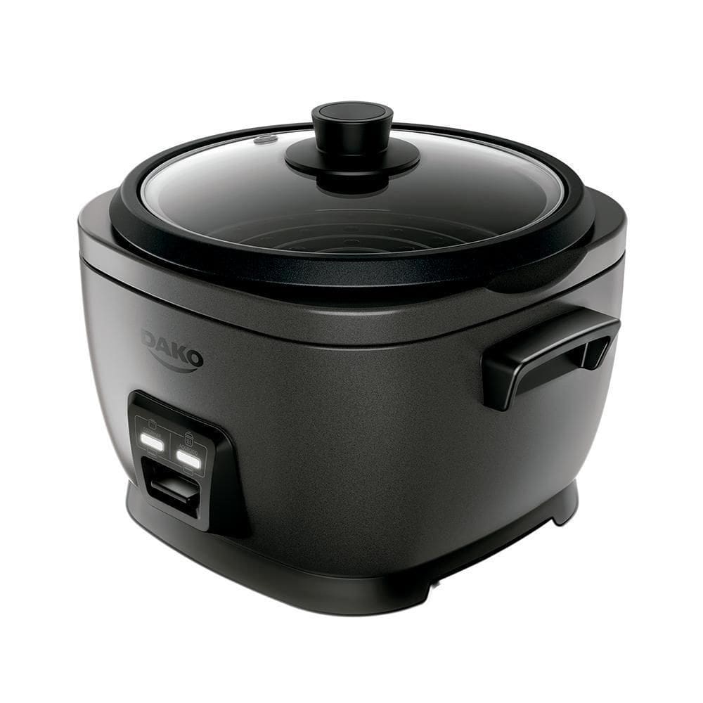 Panela De Arroz Elétrica Dako 700W Com 4L 10 Xícaras Cinza 110V