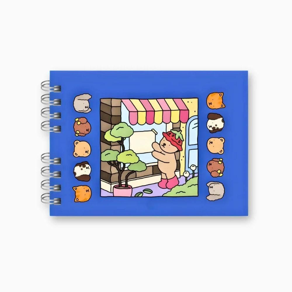 Livro De Colorir Capa Dura - Azul