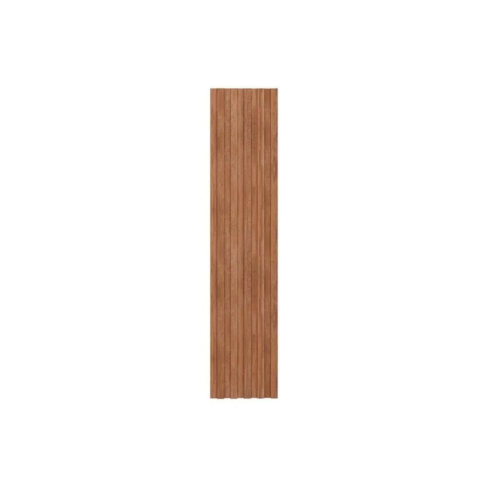Multiuso De Cozinha Painel De Edição P- Fechamento Ripado Bella 2620 230x50x3,0cm Branco - Carraro
