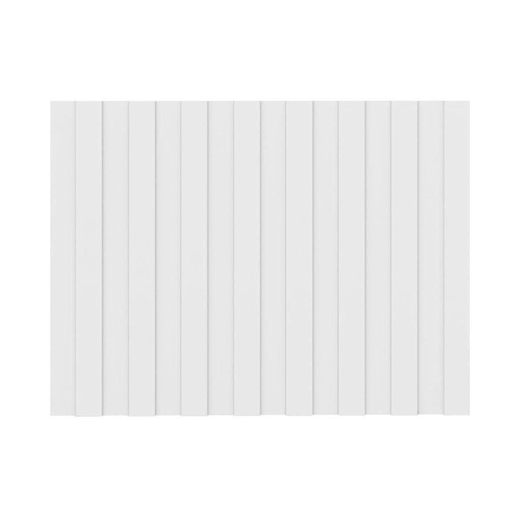 Multiuso De Cozinha Painel De Edição P- Fechamento Ripado Bella 2619 59x80x3,0cm Branco - Carraro