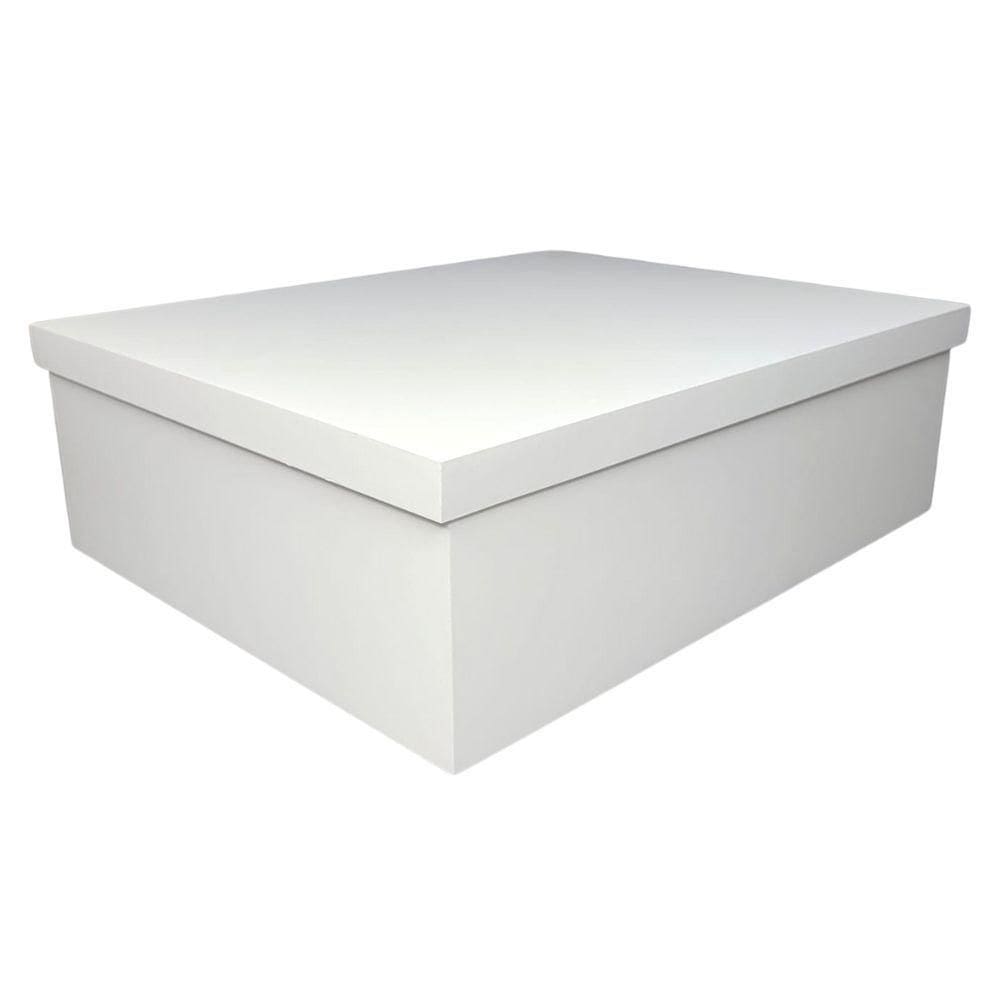 Caixa Para 3 Garrafa De Vinhos (35x28x11) Branco