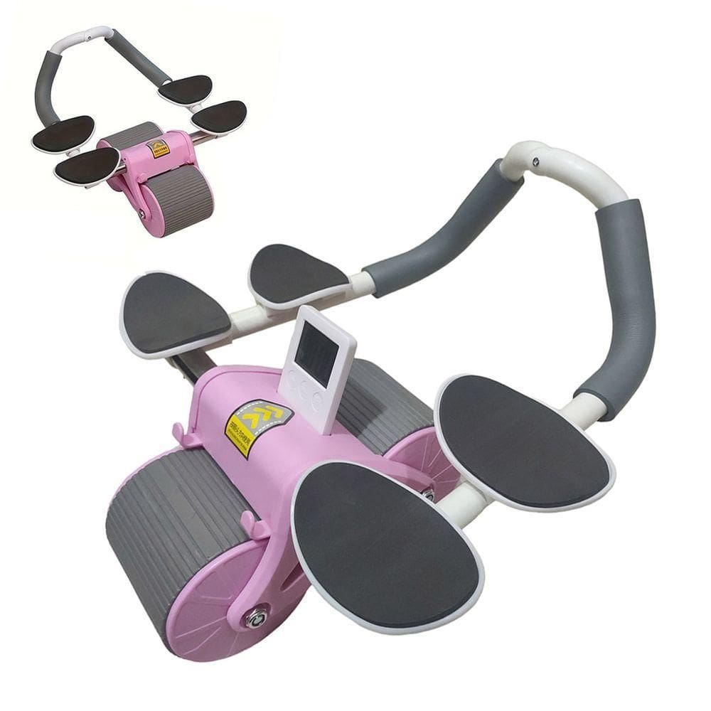 Rolo Abdominal Roda Musculaçao Exercicio Ombro Braço Academia Prancha Lombar Costas Fortalecimento Treino Musculo