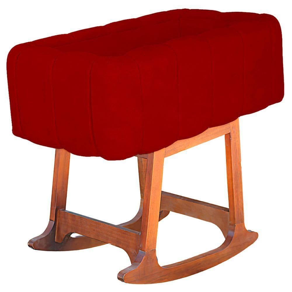 Moises Balanço Com Colchão Para Baby Cor Vermelho