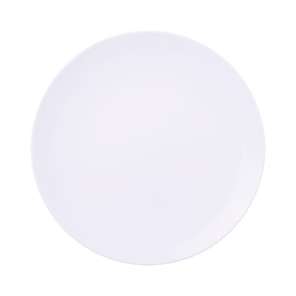 Prato Raso Tramontina Em Porcelana Branca 28 Cm Grande Tramontina