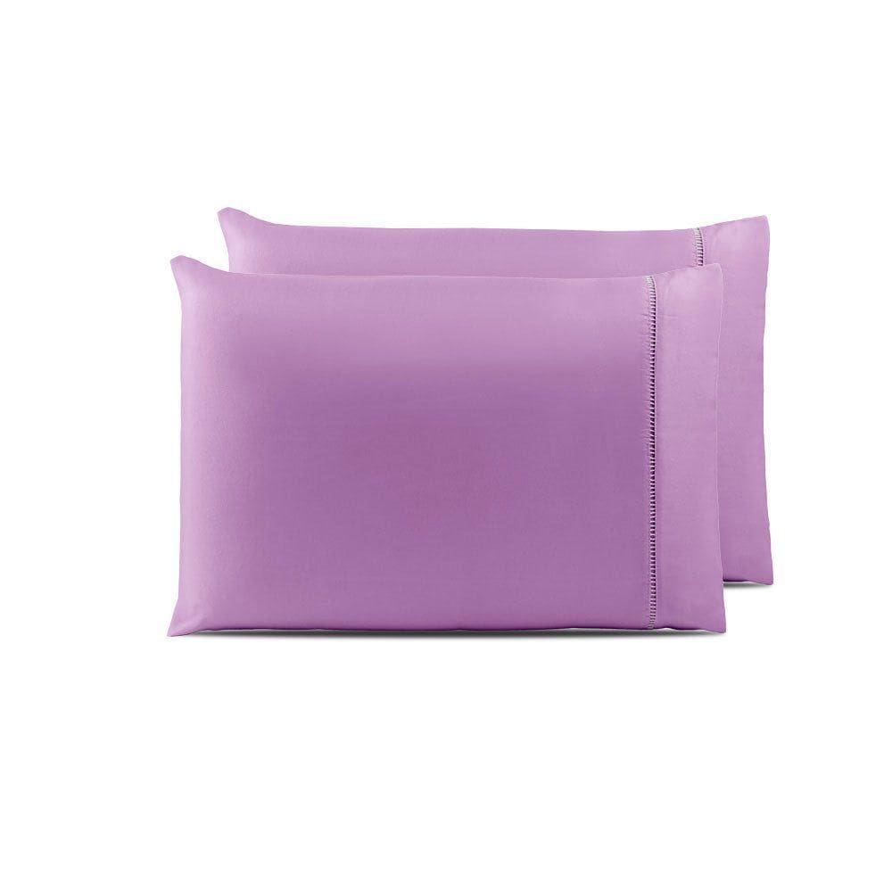 Par De Fronhas Prime Lilás