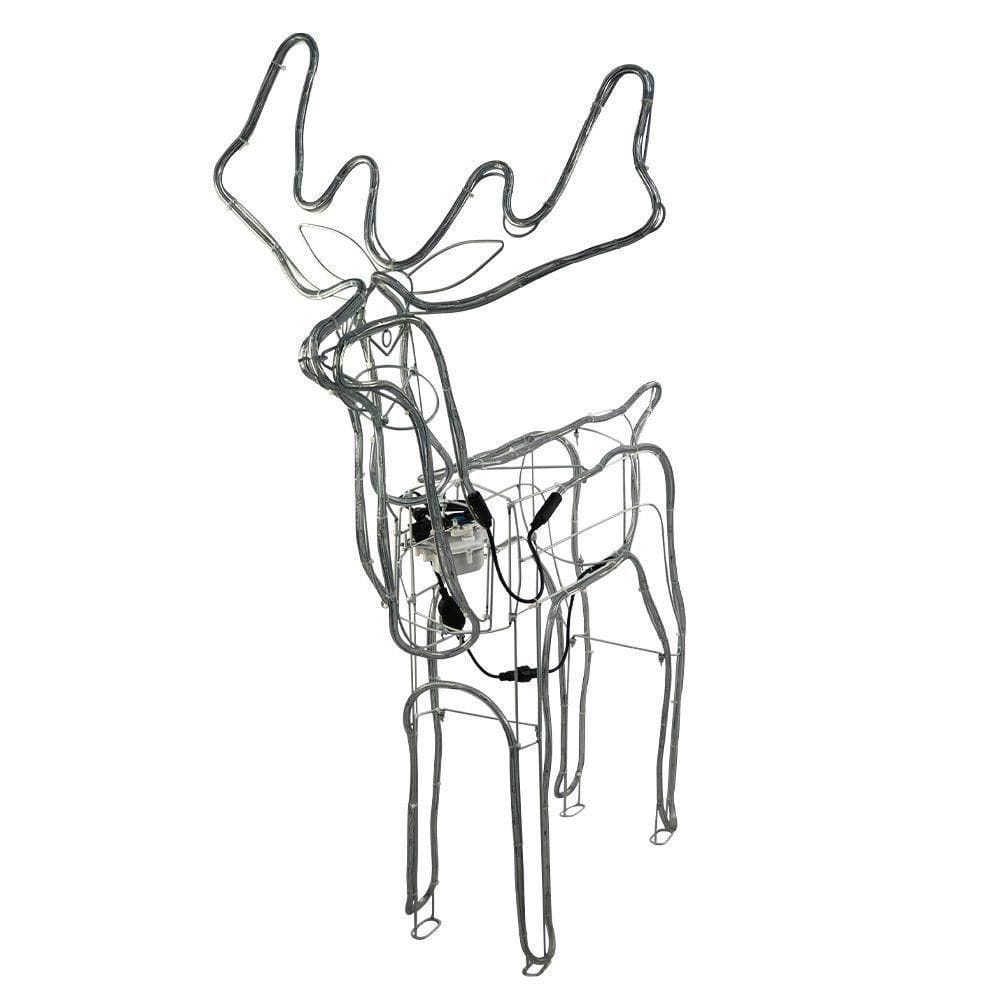 Armação Rena Macho De Led Com Movimento Grande 127v Ou 220v Voltagem:220v