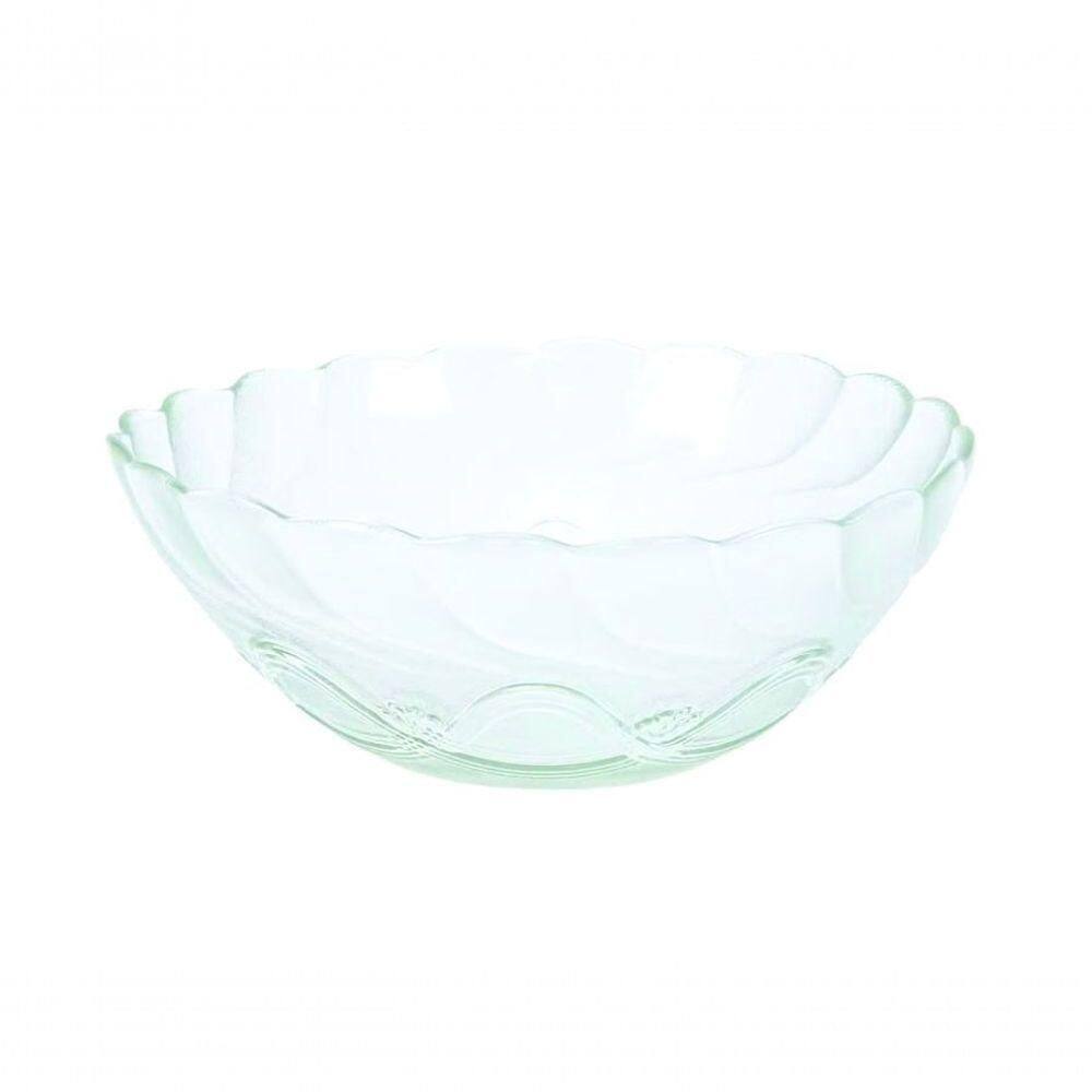 Kit Tigela De Vidro Bowl Transparente 2 Peças 250ml