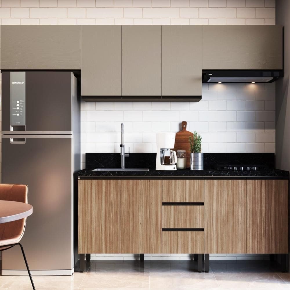 Conjunto ébano Fumê-montana