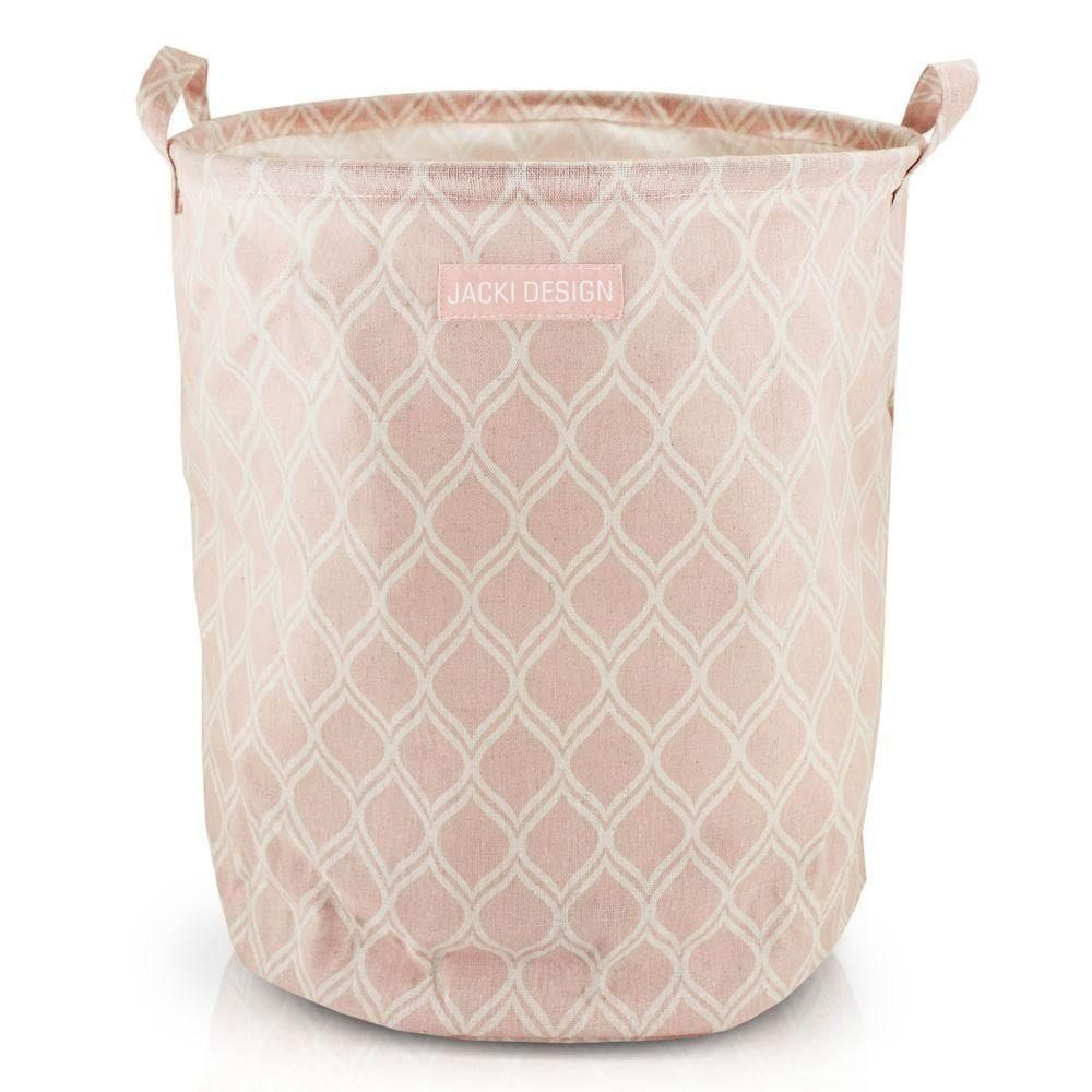 Cesto Para Roupa Suja/ Brinquedos Tecido (g) - Linha Loft Pink